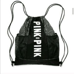 PINK draw string bag 💞